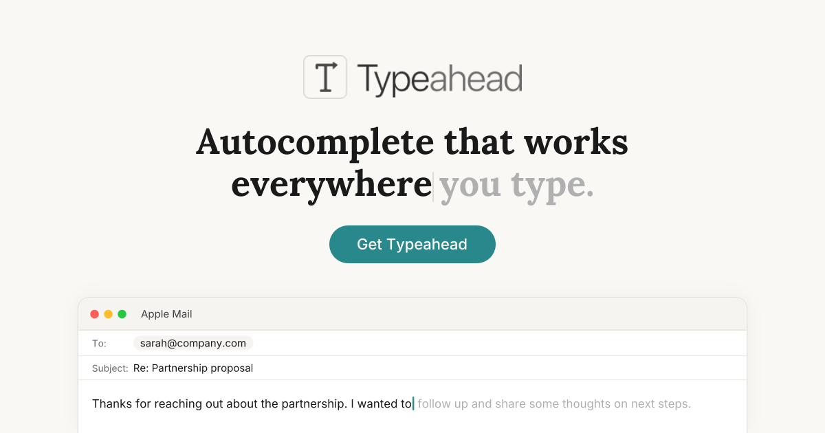 Typeahead 2.0